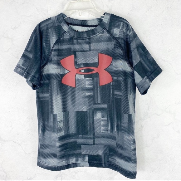 [Under Armour] Boys Logo Printed Graphic Tee - Picture 1 of 2
